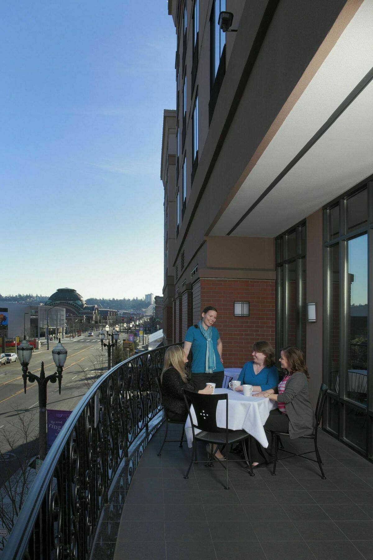 Hotel Courtyard Tacoma Downtown Exterior foto